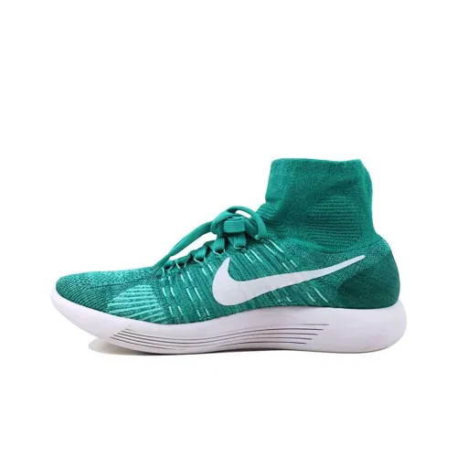 nike LunarEpic Flyknit Амортизаторы Shock Slip-resistant MID Беговые кроссовки Женские