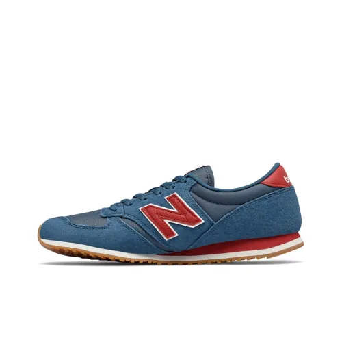 New Balance NB 420 Амортизация Покрытие Низкий Верх Беговые кроссовки Унисекс Синий Красный