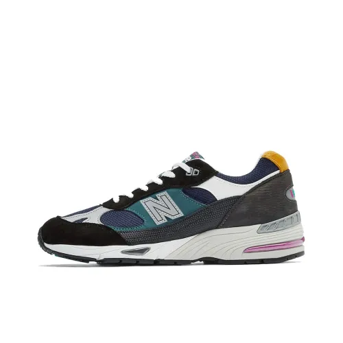 New Balance NB 991 Series Low Топ Повседневные Беговые Кроссовки Мужские Черные