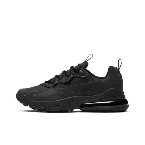 Nike Air Max 270 Low Топ Air Cushion Marathon Беговые кроссовки Женские Черный