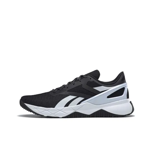 Reebok Nanofle Low Топ Повседневные Беговые Кроссовки Унисекс Белый Черный