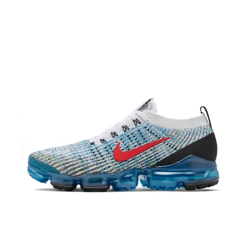 Nike VaporMax Flyknit 3,0 Low Беговые кроссовки Унисекс Синие