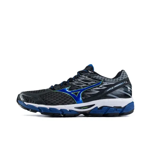 Mizuno Paradox 4 Low Топ Беговые кроссовки Унисекс Черный Синий