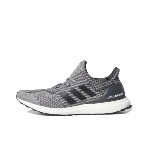 Adidas Ultraboost 5,0 Дышащий Низкий Топ Повседневные Беговые Кроссовки Мужские Серый Черный