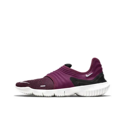 Nike Free RN 3,0 Нескользящий Легкий Низкий Топ Беговые кроссовки Женские Розовый Красный