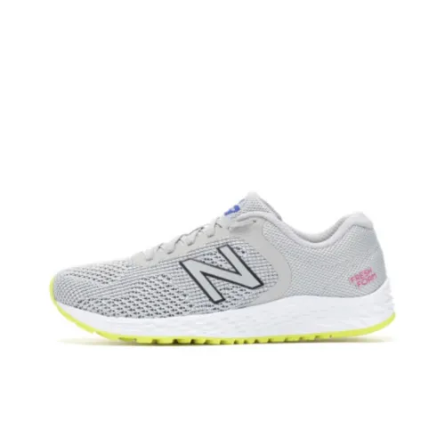 New Balance NB Arishi Дышащий Низкий Топ Марафон Беговые кроссовки Женские Серый