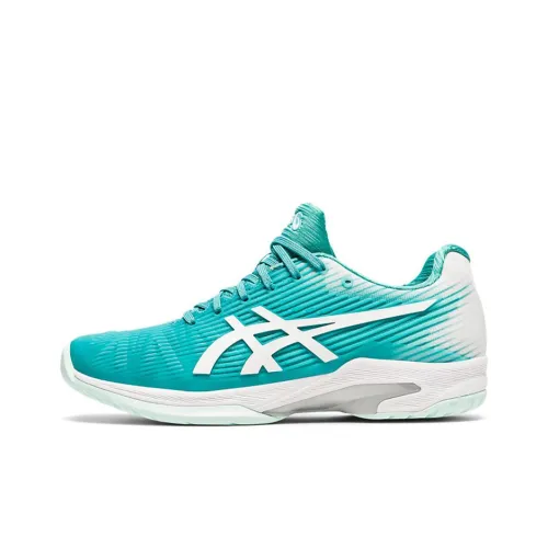 Asics Solution Speed FF Low Топ Беговые кроссовки Женские Циановый