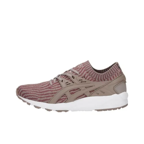 Asics Gel Kayano Trainer Low Топ Беговые кроссовки Унисекс Коричнево-красный