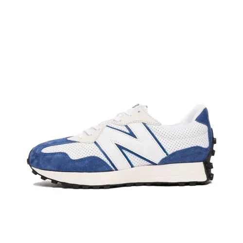 New Balance NB 327 Low Топ Повседневные Беговые Кроссовки Унисекс Белый Синий