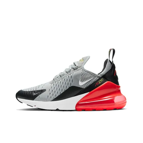 Nike Air Max 270 Low Беговые кроссовки GS Черный Серый Красный