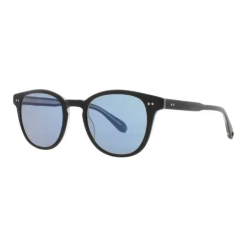 GARRETT LEIGHT Ацетат Нерегулярная форма Солнцезащитные очки Унисекс Синий