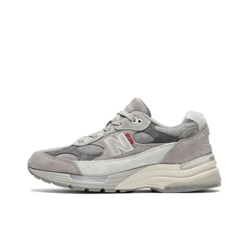 Levi's x New Balance NB 992 Low Топ Беговые кроссовки Унисекс Серый