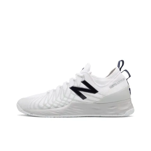 New Balance NB Свежий Foam Амортизация Покрытие Низкий Топ Беговые кроссовки Унисекс Белый Черный