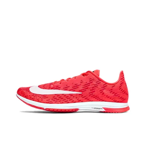 Nike Zoom Streak LT 4 Low Топ Беговые кроссовки Унисекс Красный Белый