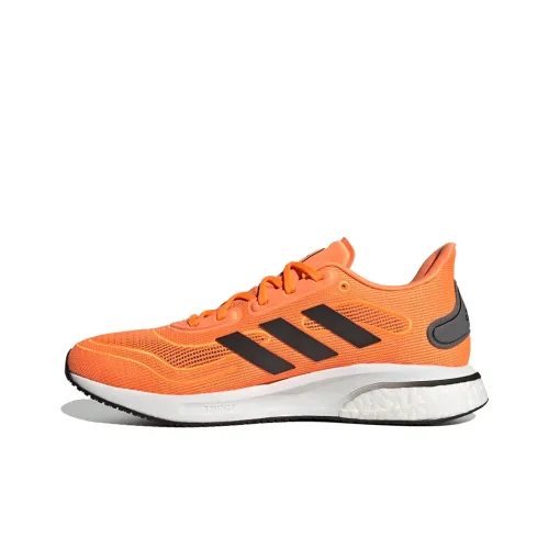Adidas Supernova Series Дышащие Низкие Беговые Кроссовки Мужские Оранжевые