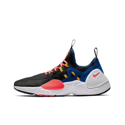 Nike Huarache E.D.G.E. Амортизирующие подошва противоскользящие устойчивые к истиранию низкий топ беговые кроссовки унисекс черный синий красный
