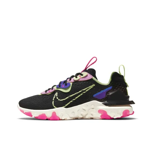 Nike React Vision Амортизация Противоскользящий Устойчивый к истиранию Дышащий Легкий Низкий Топ Беговые кроссовки