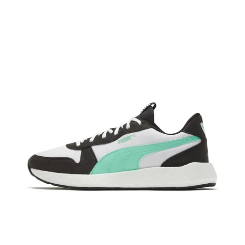 PUMA Nrgy Neko Ретро Низкий Топ Беговые кроссовки Мужские Белый Черный Зеленый