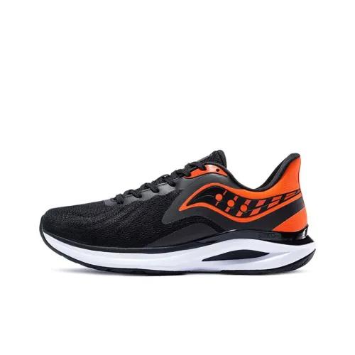 Saucony Jaeger Junior Slip-resistant Abrasion-resistant Breathable Lightweight Low-top Running Shoes Men's