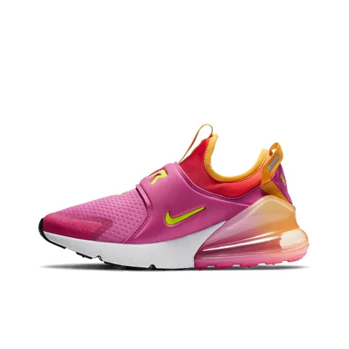 Nike Air Max 270 Low Беговые кроссовки GS Пурпурно-оранжевые