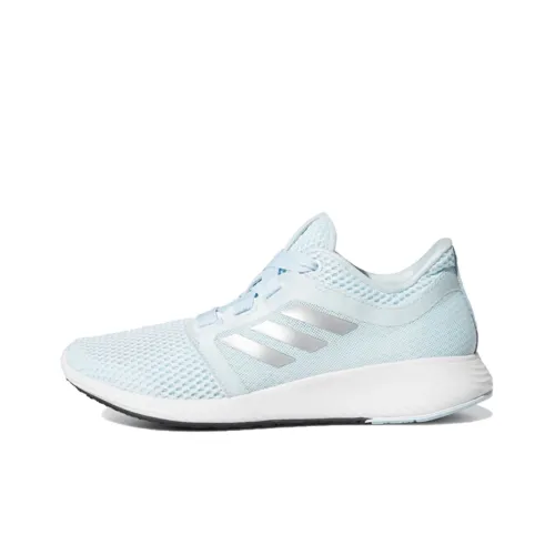 Adidas Edge Lux 3 Slip-Resistant Амортизация Низкие Беговые Кроссовки Женские Синий Белый Серебряный