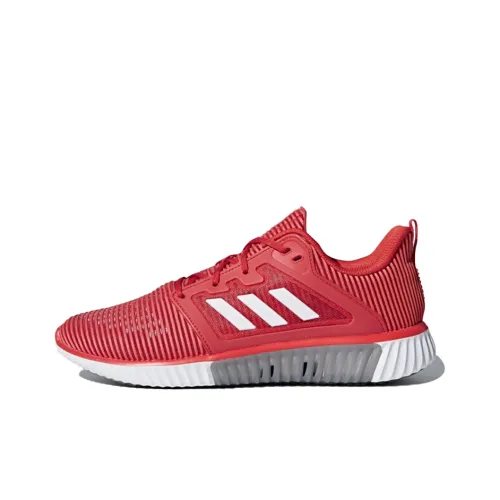 Adidas Climacool Vent Slip-resistant и дышащий низкий топ для бега мужские красный и белый