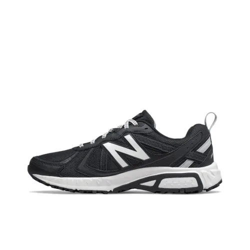 New Balance NB 410 Коллекция Низкий Топ Тренировочные Беговые Кроссовки Унисекс Черный Белый 2E Ширина