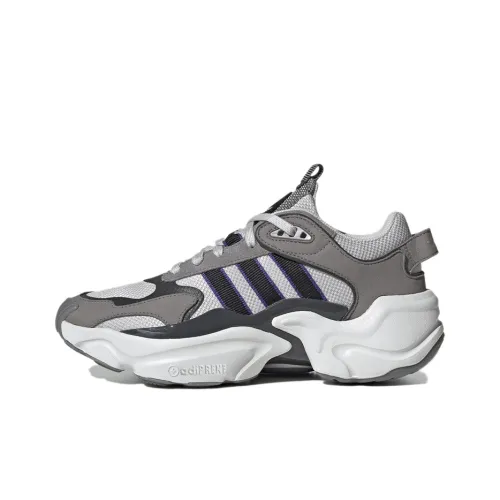 Adidas Originals Magmur Runner Дышащие Низкие Кроссовки для Бега на Дистанцию Женские Серые