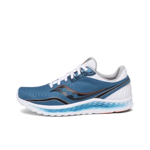 Saucony Kinvara Elite 11 Low Топ Беговые кроссовки Мужской Синий Черный