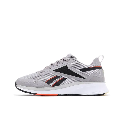 Reebok Rbk Fusium RUN Lite Амортизация Низкий Топ Беговые кроссовки Унисекс Серый Черный