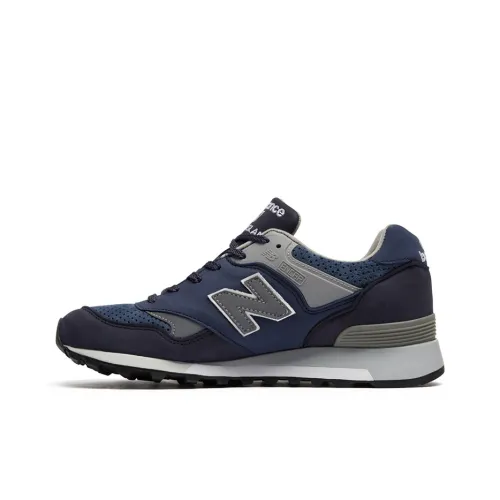New Balance NB 577 Устойчивые к истиранию низкие беговые кроссовки для мужчин темно-синие ширина D