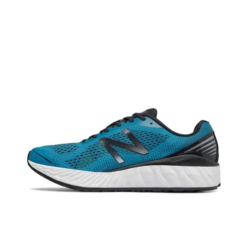 New Balance NB Свежий FOAM VONGO V2 Low Топ Беговые кроссовки Мужской Jade Sea Синий