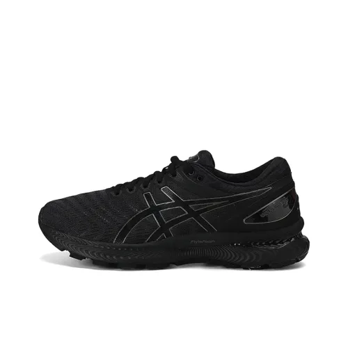Asics Gel Nimbus 22 Low Топ Тренировочные Беговые Кроссовки Мужские Черные