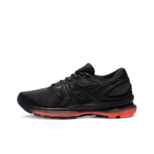 Asics Gel Nimbus 22 Low Топ Беговые кроссовки Женские Черный