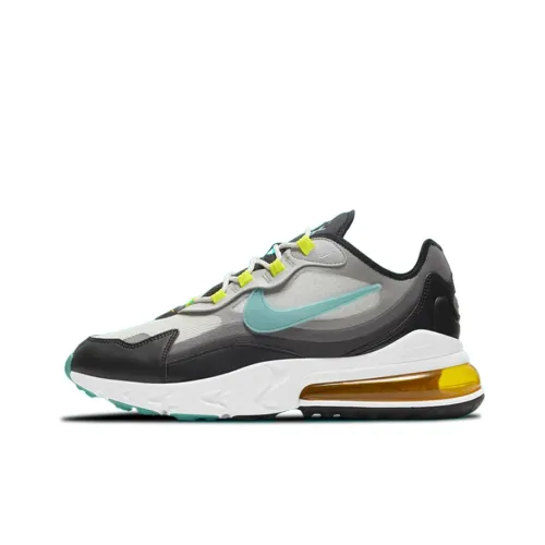 Nike Air Max 270 Low Топ Марафон Беговые кроссовки Мужской Черный Серый Синий