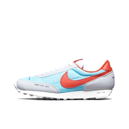 Nike Daybreak Амортизация Противоскользящий Легкий Низкий Топ Тренировочные Беговые Кроссовки Женские Серый Синий Красный