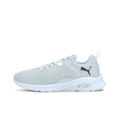 PUMA Hybrid Fuego KNIT Low Топ Беговые кроссовки Женские Белые