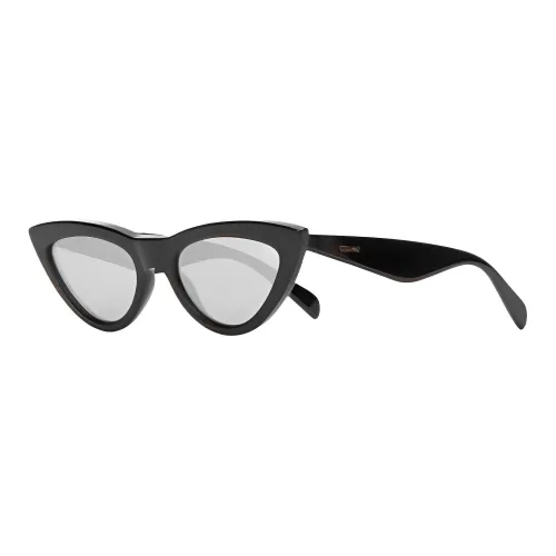 CELINE Ацетат Кошачий глаз Оправы для очков Женские Черный
