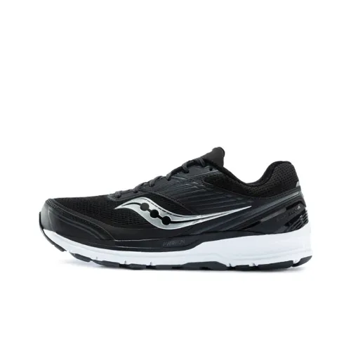 Saucony Echelon 8 Low Топ Беговые кроссовки Мужской Черный белый