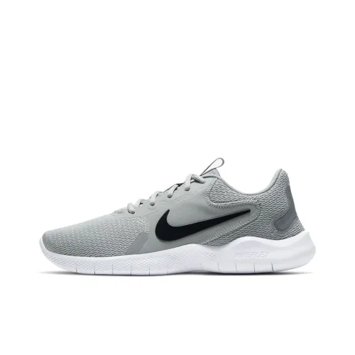 Nike Flex Experience RN 9 Slip-Resistant Low Top Casual Running Shoes Unisex Light Smoke Gray Найк Flex Experience RN 9 Slip-Resistant Низкий Топ Повседневные Беговые Кроссовки Унисекс Светлый Дымчатый Серый