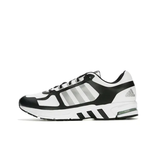 Adidas Equipment 10 Амортизирующие низкие беговые кроссовки с противоскользящим эффектом унисекс черный белый