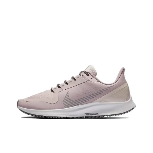 Nike Pegasus 36 Non Slip Легкий Низкий Топ Повседневные Беговые Кроссовки Женские Розовый Фиолетовый Красный