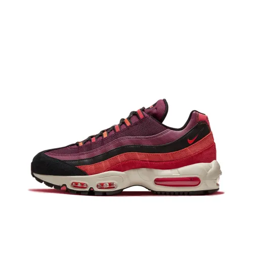 Nike Air Max 95 Беговые кроссовки Низкий топ Унисекс