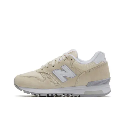 New Balance NB 565 Low Топ Марафон Беговые кроссовки Женские Бежевый B Ширина