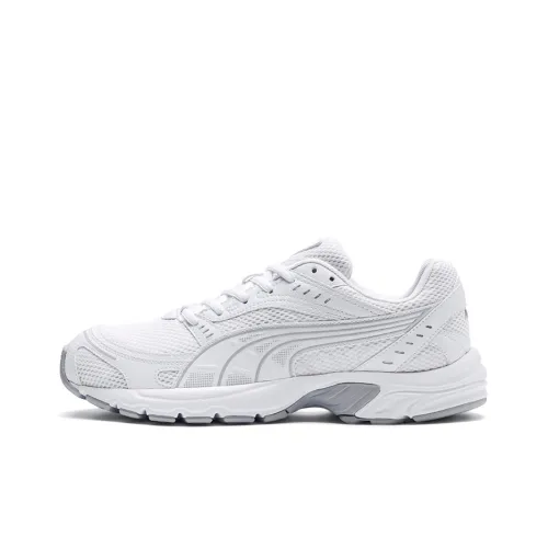 PUMA Axis Дышащие Низкие Беговые Кроссовки Унисекс Белые