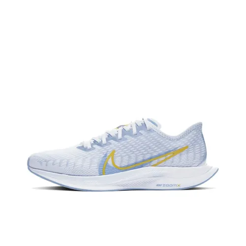 Nike Pegasus Turbo 2 Non Slip Легкий Низкий Топ Повседневная Беговая Обувь Женская Ледяной Синий