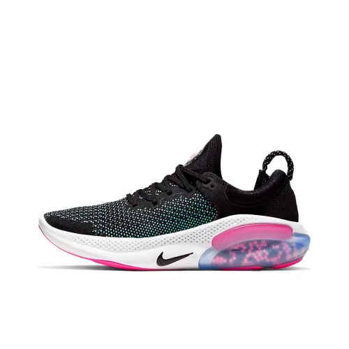 Nike Joyride Run 1 Амортизаторы Slip-resistant Низкий топ Повседневные беговые кроссовки Женские Черный Зеленый Розовый