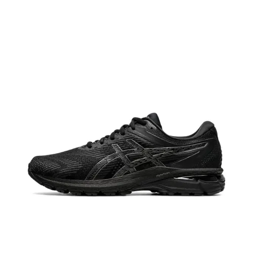 Asics GT 2000 8 Low Топ Беговые кроссовки Мужской Черный 4E Ширина
