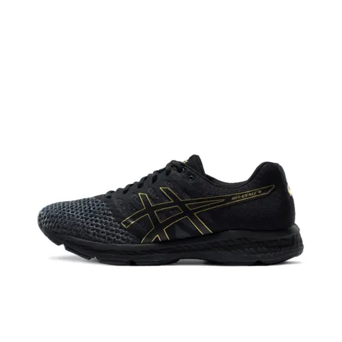 Asics Гель Exalt 4 Low Топ Беговые кроссовки Мужской Черный