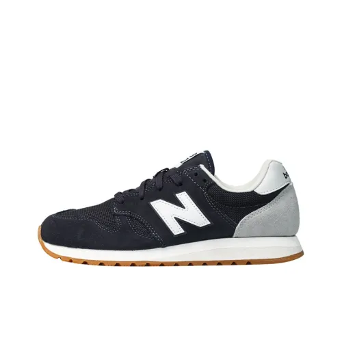 New Balance NB 520 Амортизация Покрытие Поддержка Баланс Низкий Топ Марафон Беговые кроссовки Унисекс Морской синий